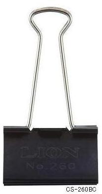 クリップ バインダークリップ　CS-260BC 882-86